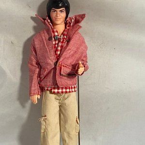 Vintage Ken Doll Dark Hair + Clothes Accessories